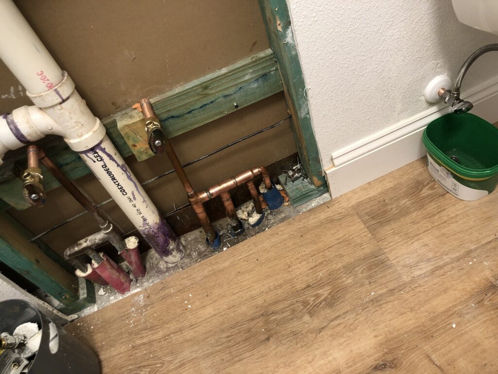 Florida Plumbing & Inspection plumbing job, Apr 11, 2023