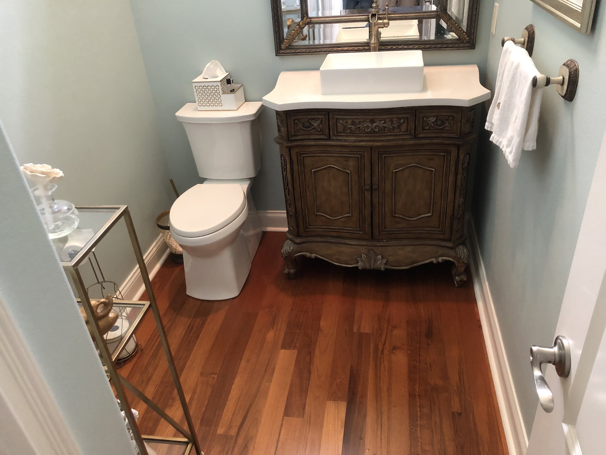 Water heater re-piped in copper at a Hammock Beach home
