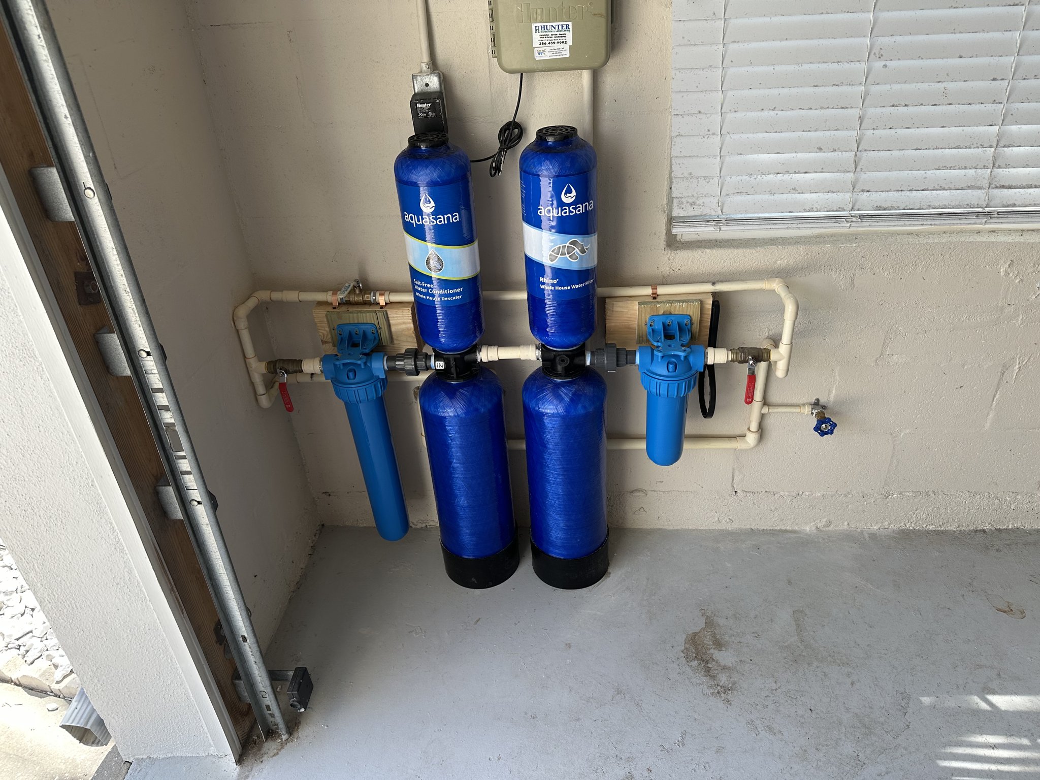 Bathroom remodel with under-slab drain rework, filtration and tiled shower.
